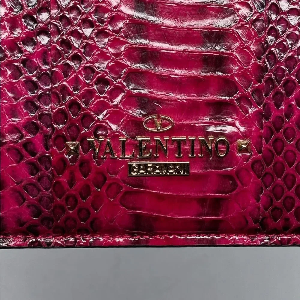 Valentino Garavani Snake Embossed Leather iPad Mini Case